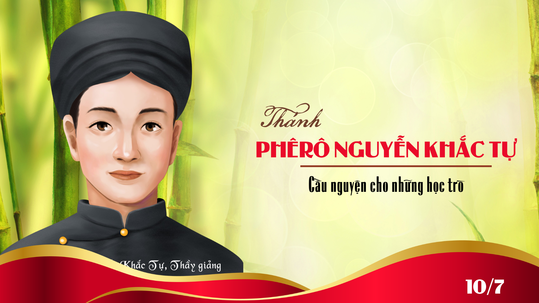 Ngày 10/7 - Thánh Phêrô Nguyễn Khắc Tự